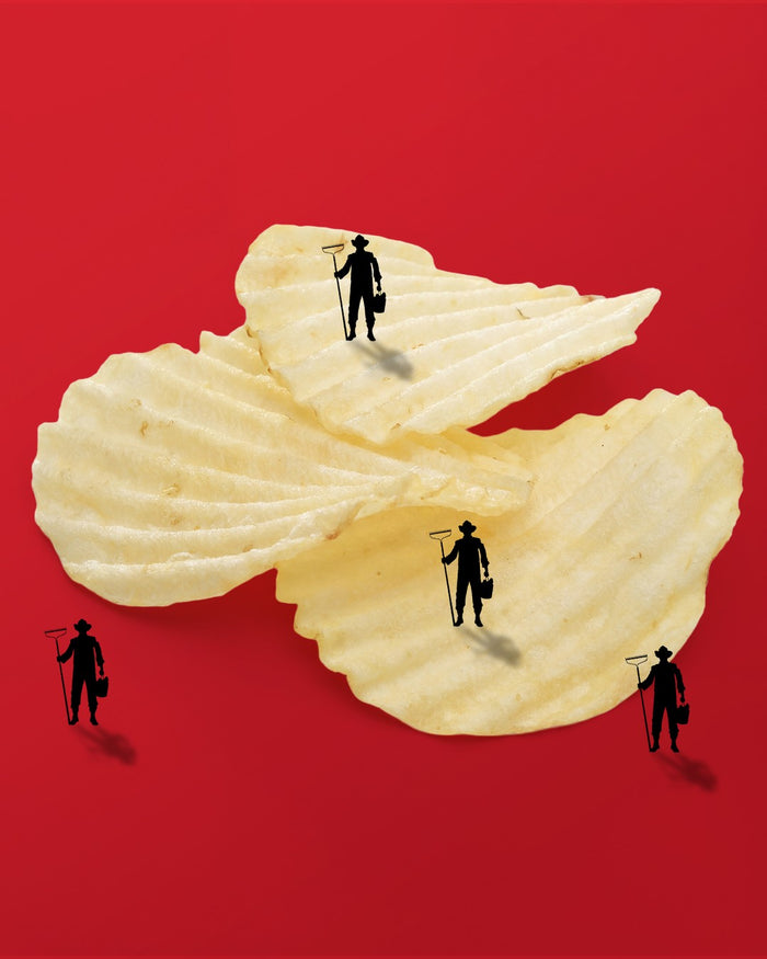 Chips with little farmers